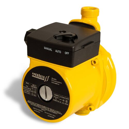 Bomba Presurizadora Agua 1/6Hp 1 Servicio Kruger.