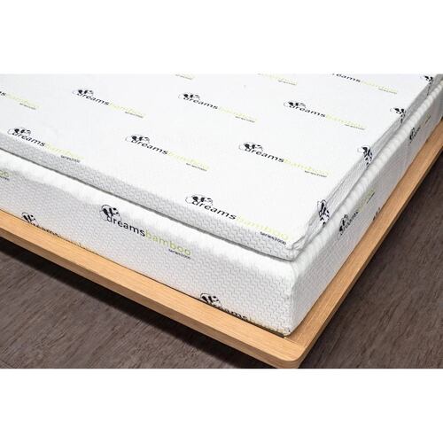 Colchón Memory Foam Fresh Flex Dreams Bamboo King Size
