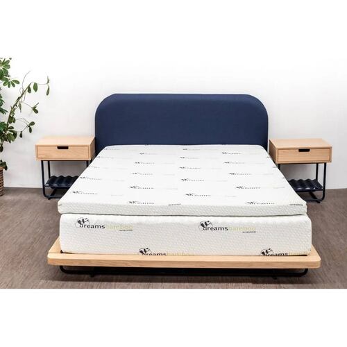 Colchón Memory Foam Fresh Flex Dreams Bamboo King Size