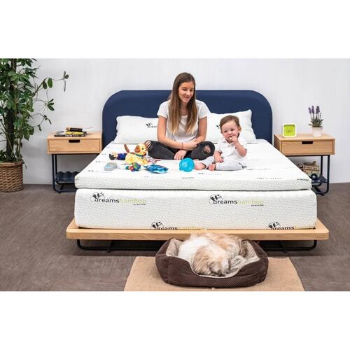 Colchón Memory Foam Fresh Flex Dreams Bamboo King Size
