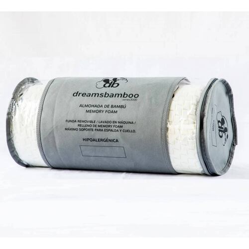 Almohada Memory Foam Matri-queen Dreams Bamboo Fibra Bambú.