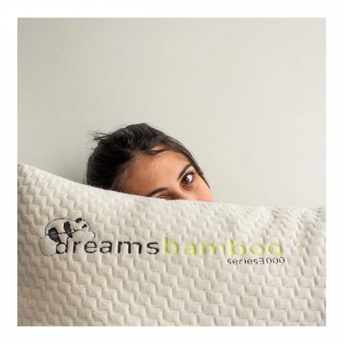 Almohada Memory Foam King Dreams Bamboo Fibra De Bambú.