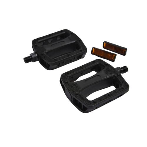 Pedales Bicicleta NW-421 1/2 C/ Reflejantes Plastico Benotto