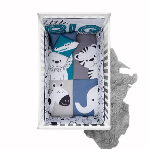 Set Edredón Safari Cuna Poliéster Talla CCC Chiqui Mundo