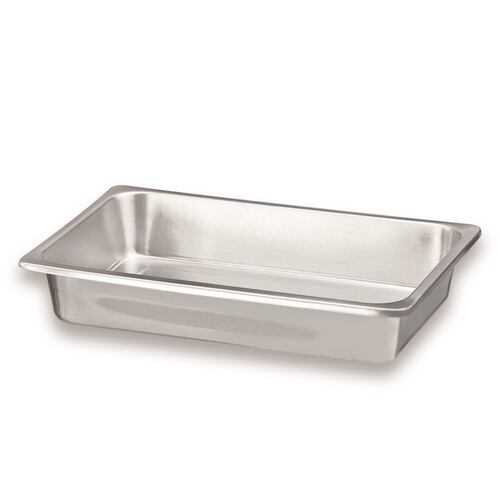 Charola Profunda Rectangular Acero Inoxidable Medstar