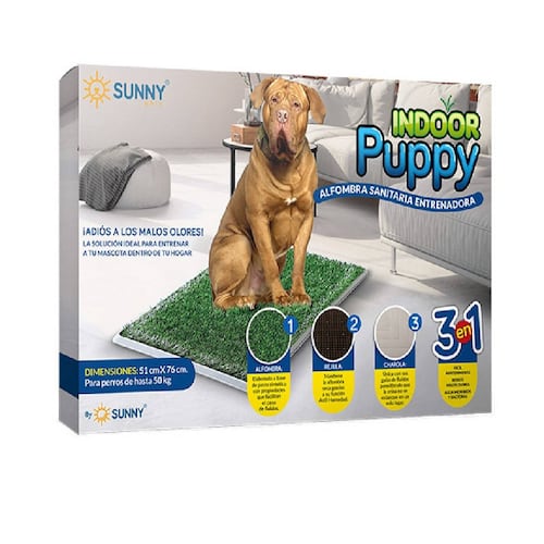 Tapete Sanitario Perro Indoor Puppy Grande Portátil Sunny