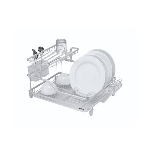 Escurridor Mino Aluminio Charola PVC Resistente Brang
