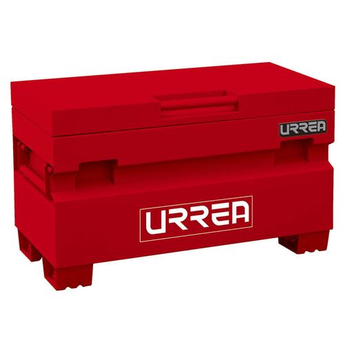 Baúl 36pulg P/ Lugar De Trabajo Fijo Lámina Acero Rojo Urrea