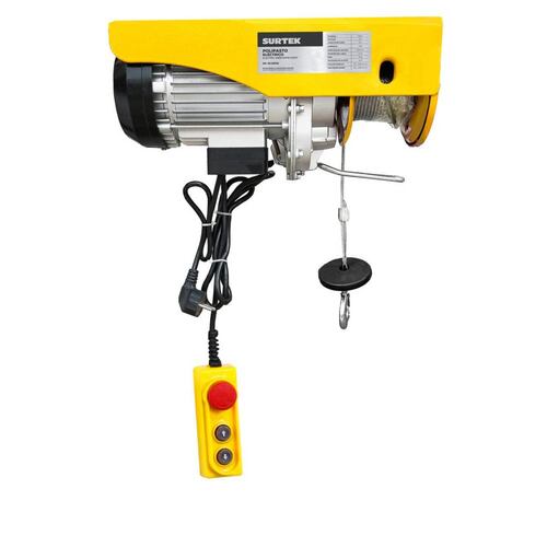 Polipasto Eléctrico Industrial 0.4ton Uso Carga Libre Surtek