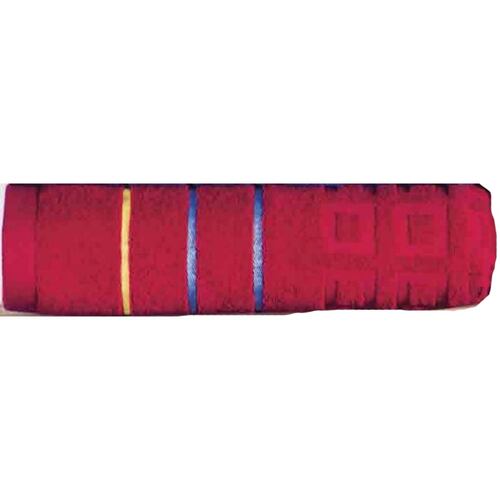Toalla Medio Baño Estándar Mystic Roja Algodón Concord