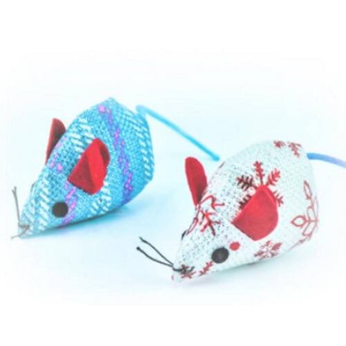 Juguete Gato Pawffy Raton Peluche Multicolor 2Pzas Sunny