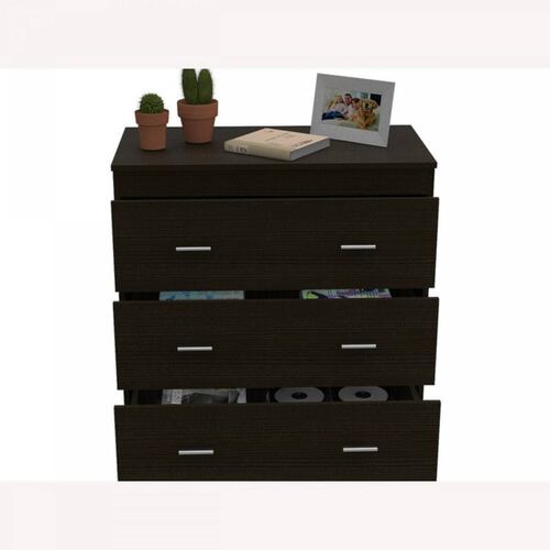 Cajonera Armable 3 Cajones Modelo Eco Chocolate Excelsior