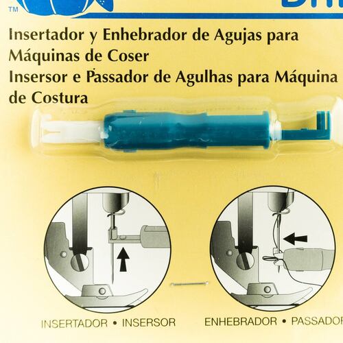 Insertador Enhebrador Agujas Máquina Coser Tarjeta Dritz