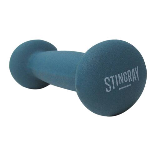 Mancuerna Mano C/Naopreno 3 Lbs/1.36 Kg Azul Stingray.