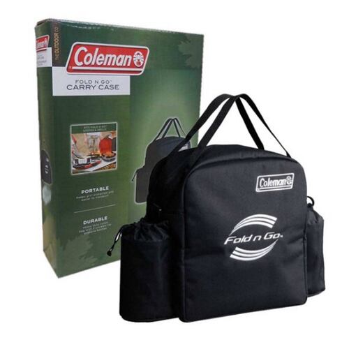 Mochila Maleta Negra Para Estufa Parrilla Campismo Coleman