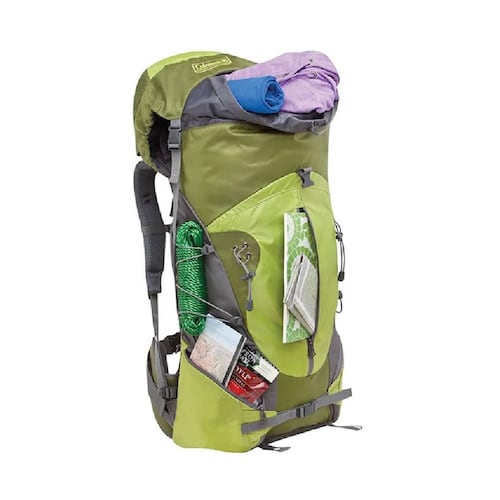 Mochila Tolima 60L Verde Estructura Interna Aluminio Coleman