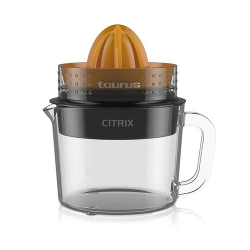 Exprimidor Cítricos Eléctrico 1L Negro/Naranja Citrix Taurus