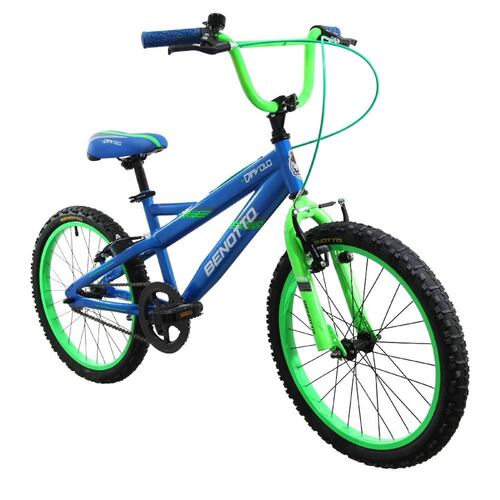 Bicicleta Cross Diavolo R20 1V Azul Verde Benotto