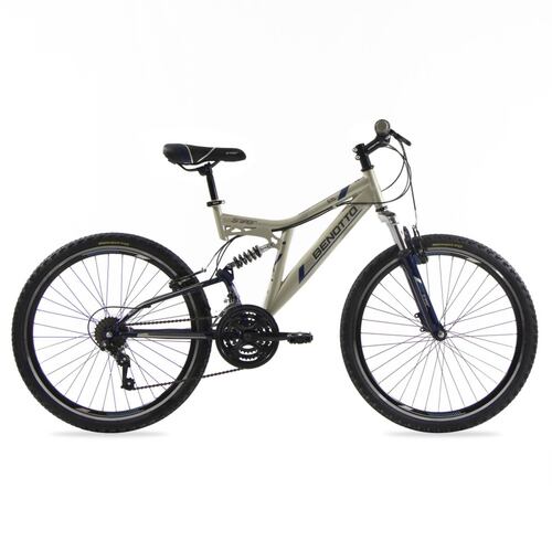 Bicicleta Montaña Sniper R26 21V Oro Azul Hombre Benotto