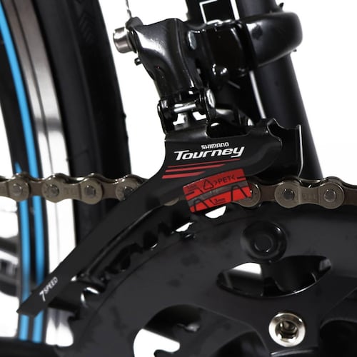 Bicicleta Ruta 850 R700 14V Talla 48 Negro Azul Benotto