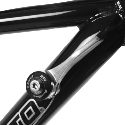 Bicicleta Super Turismo R28 12V Acero Negro Rojo Benotto