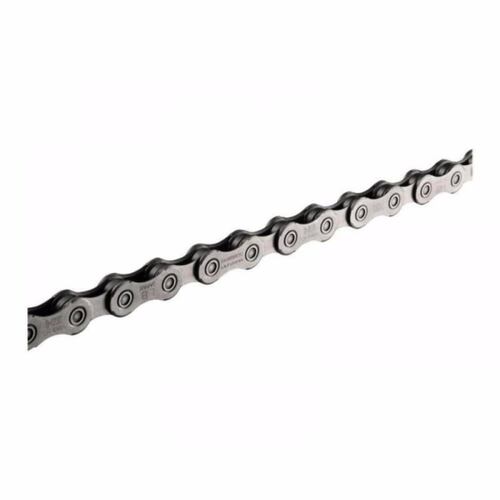 Cadena Bicicleta Shimano 116 Eslabones 8 Velocidades Gris.