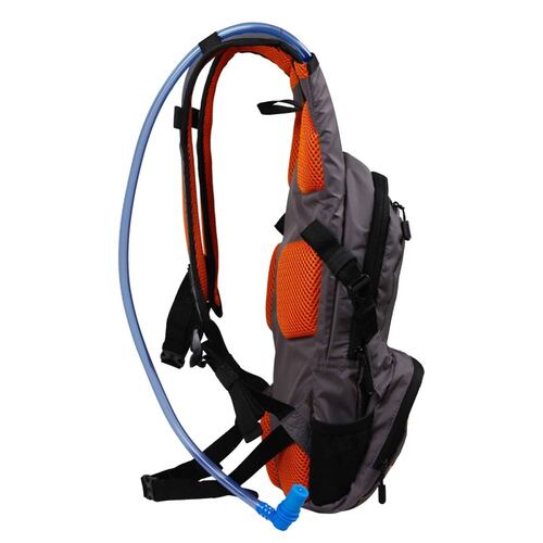 Mochila Hidratacion P/Montaña Poliester Gris/Naranja Zefal