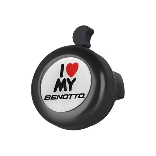 Timbre Bicicleta I LOVE MY BENOTTO Negro Ajuste Universal