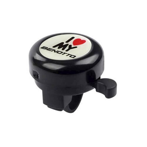 Timbre Bicicleta I LOVE MY BENOTTO Negro Ajuste Universal