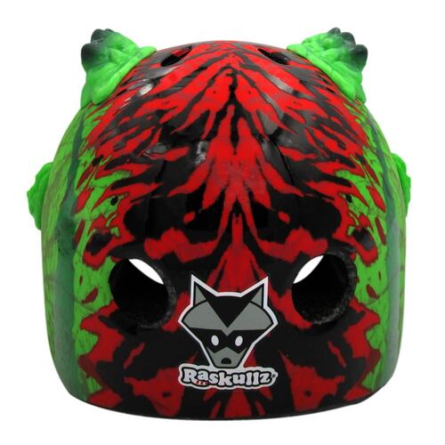 Casco Bicicleta Trexawesome Dinosaurio Verde Niños C-Preme