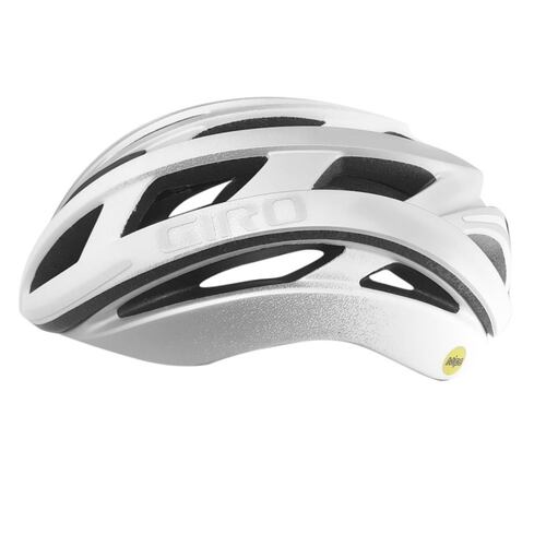Casco Bicicleta Ruta Helios Spherical Mips Blanco Plata Giro