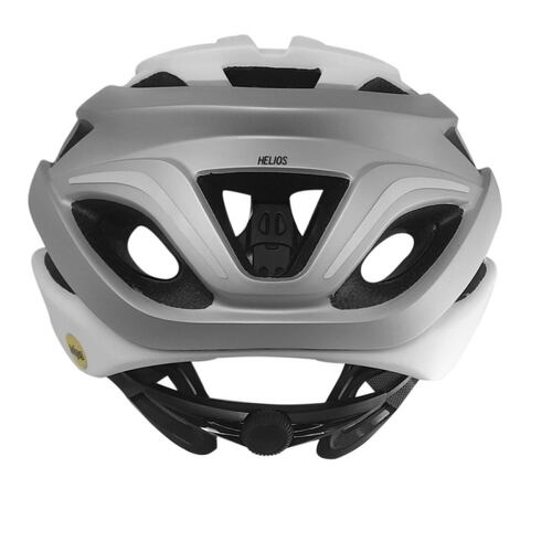 Casco Bicicleta Ruta Helios Spherical Mips Blanco Plata Giro