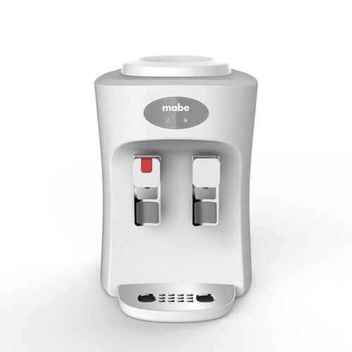 Dispensador Agua Counter Top 2 Llaves Blanco EMM2PB Mabe.