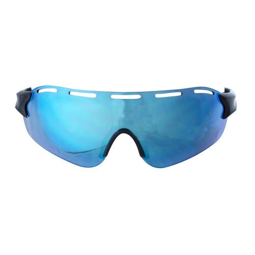 Lentes Negro Mica Azul Protección Anti UV Ergonómico Benotto
