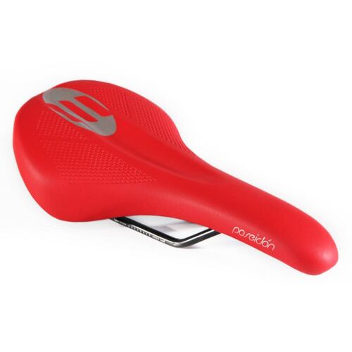 Asiento Bicicleta Ruta Montaña POSEIDON Rojo ELITE