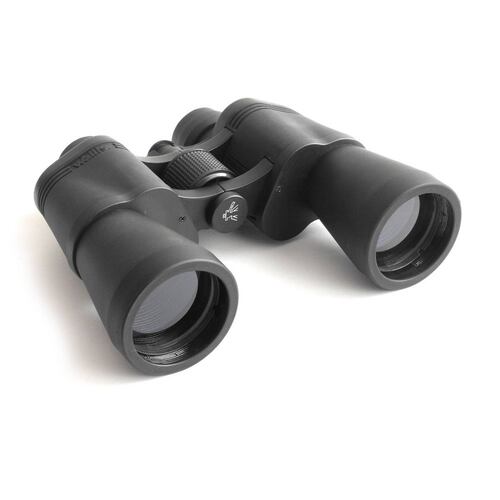 Binocular Gran Angular Tipo Porro Multicapa Negro Wallis.