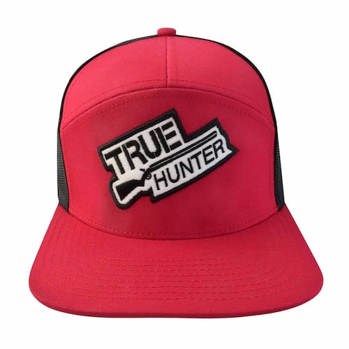Gorra True Hunter Rojo/Negro C/Ajustador Sanpback Wallis.