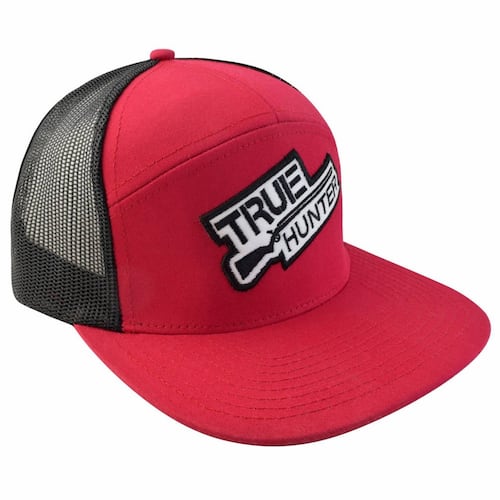 Gorra True Hunter Rojo/Negro C/Ajustador Sanpback Wallis.
