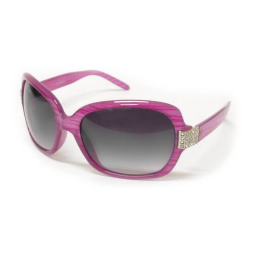 Lentes Casuales Armazón/Varillas Lila Micas Humo PVC Wallis.
