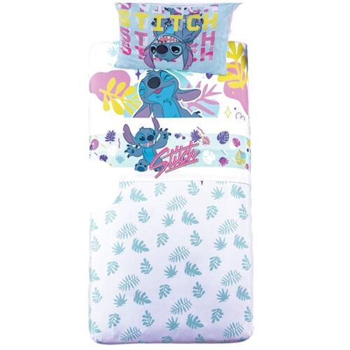 Juego D/Sabanas 4 Pzas. Stitch Sweet Individual Concord