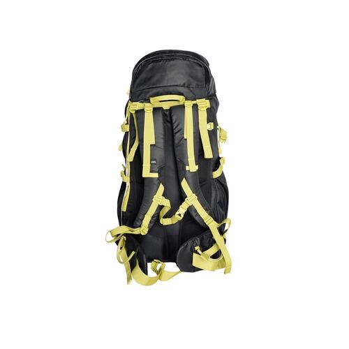 Mochila Para Montaña SANTIS 50 L Color Negro/Verde Wallis.