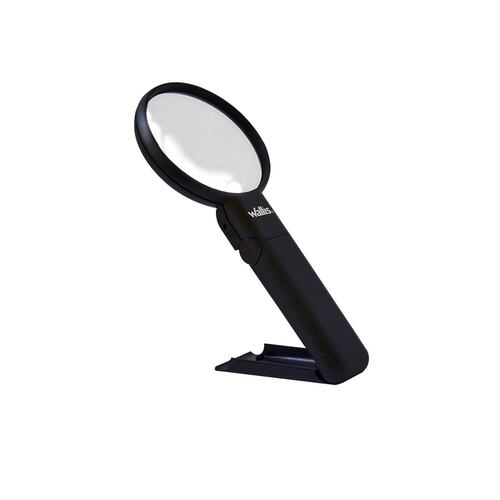 Lupa Redonda Multi-ángulo Luz LED Aumentos 2x 4x Wallis.