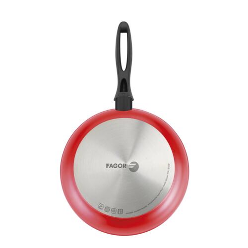 Sartén Resistente MAXIMA Aluminio Forjado Rojo 20cm Fagor