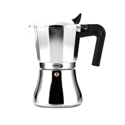 Cafetera Italiana Cupy Aluminio Capacidad 9 Tazas Fagor
