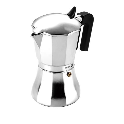 Cafetera Italiana Cupy Aluminio Capacidad 9 Tazas Fagor