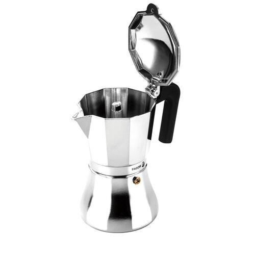 Cafetera Italiana Cupy Aluminio Capacidad 9 Tazas Fagor