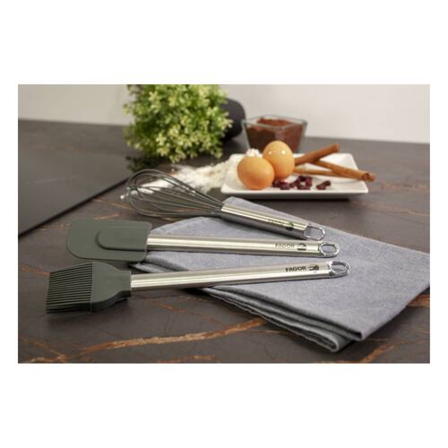 Set Utensilios De Repostería Melier Acero Inoxidable 18/10 Fagor
