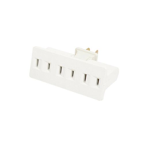 Multicontacto Eléctrico Bisagra Polarizado 3 Entradas Surtek
