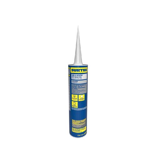 Silicón Cartucho Estandar Uso General Negro 280ml Surtek