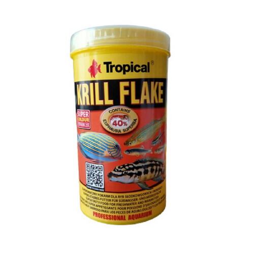 Alimento Pez Krill Flake 100G Forma Escamas Tropical
